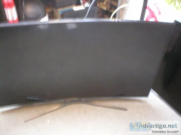 55&quot SAMSUNG CURVED TV FOR REPAIR OR PARTS MODEL  UN55MU6500F