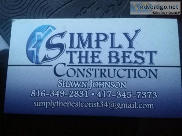 Simply the best construction