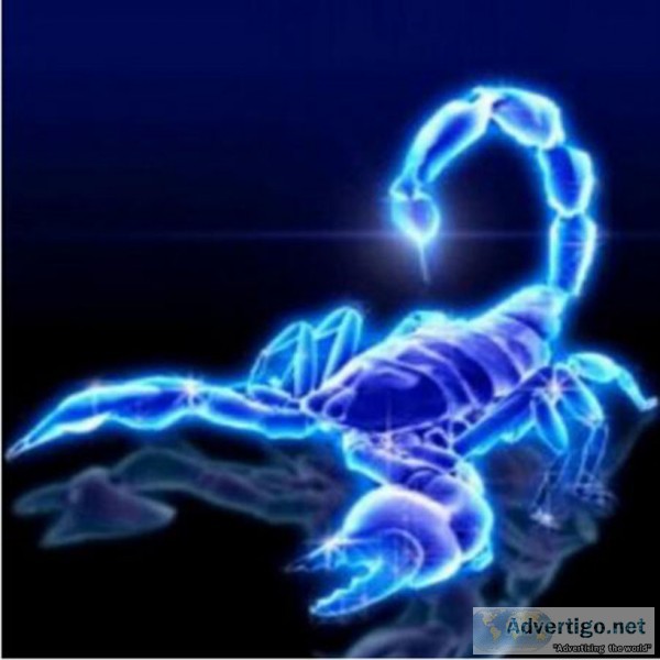 Blue scorpion venom skincare