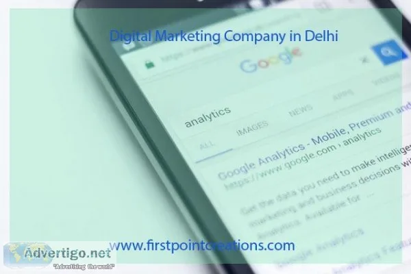 Appearing First Page Via Digital Marketing Company in Delhi