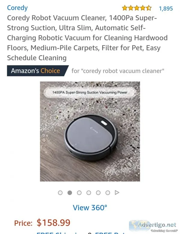Coredy robo vac (new)