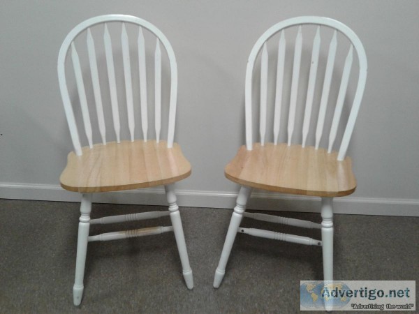 FARMHOUSE DINING KITCHEN CHAIRS-SET OF 2