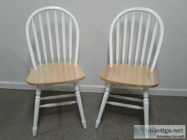 FARMHOUSE DINING KITCHEN CHAIRS-SET OF 2