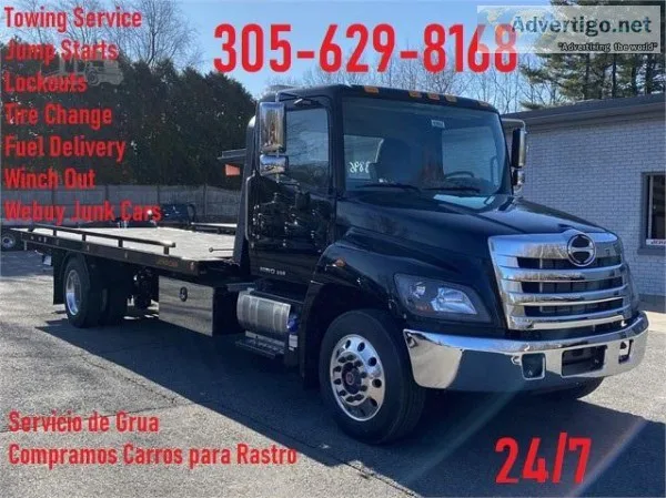 Towing Service Tow Truck Miami Servicio de Grua