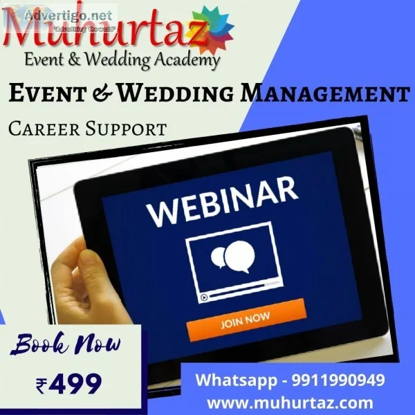 Wedding And Events Planner Webinar