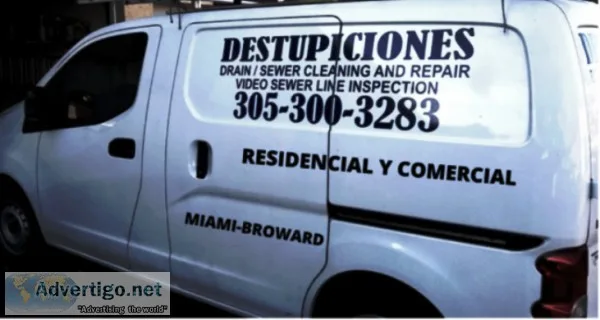 Kendall, drain cleaning, destupiciones, 