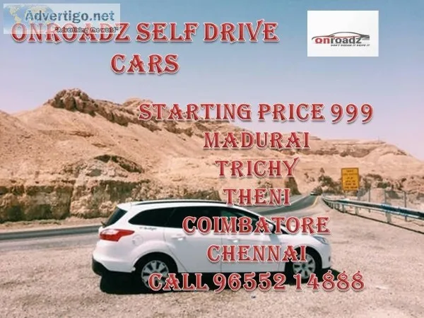 Self Drive Cars in Theni  Best Self Drive Car Rentals in Theni