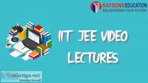 IIT JEE ONLINE VIDEO LECTURES