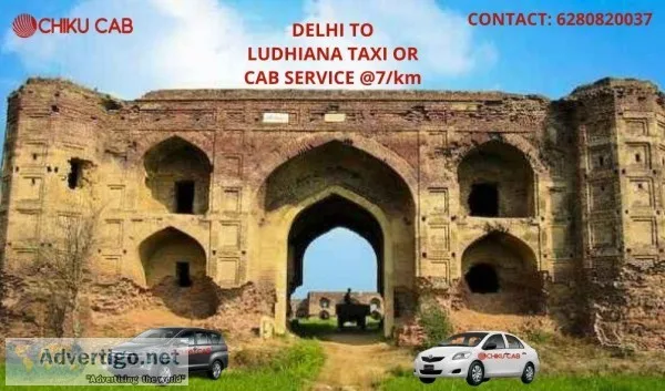 Hire a Car from Delhi to Ludhiana Taxi Service