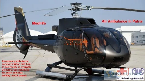 Medilife Offers You Quality Emergency Air Ambulance in Delhi