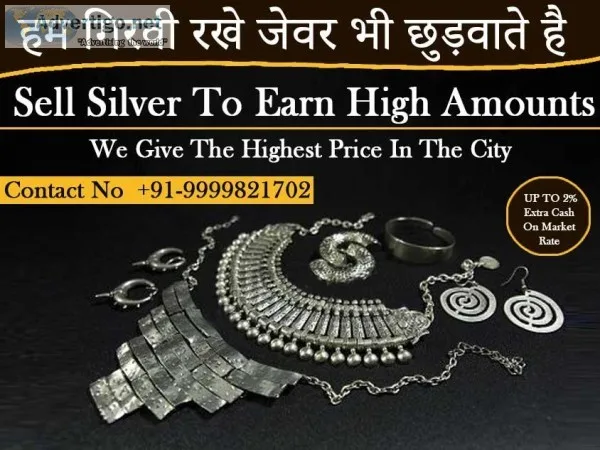 Best Silver jewelry buyers in Delhi NCR