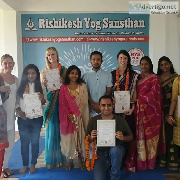200 Hour Yoga TTC In Rishikesh