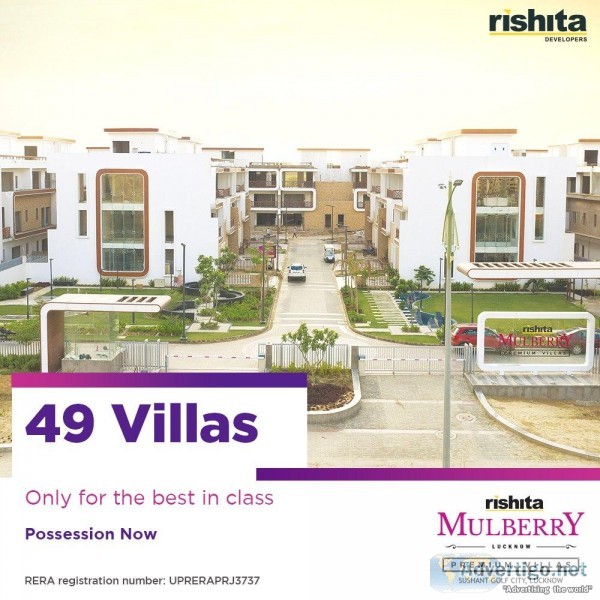 Rishita Mulberry - Designer Villas at Sushant Golf CityLucknow