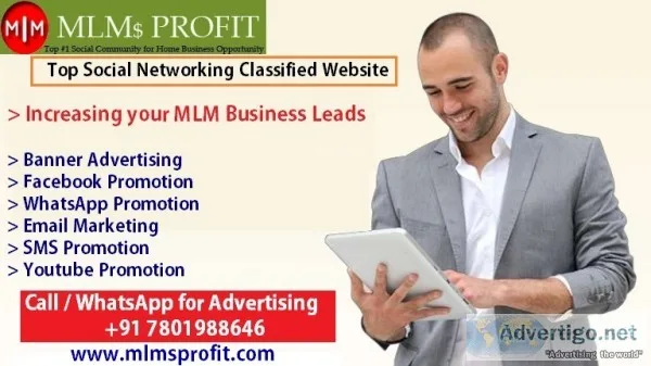 Banner advertise to grow your mlm business