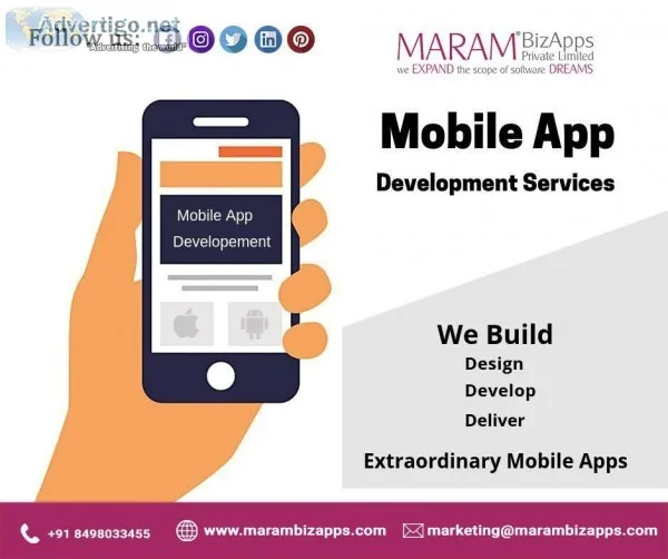 Mobile App Development Company in Hyderabad Maram Bizapps