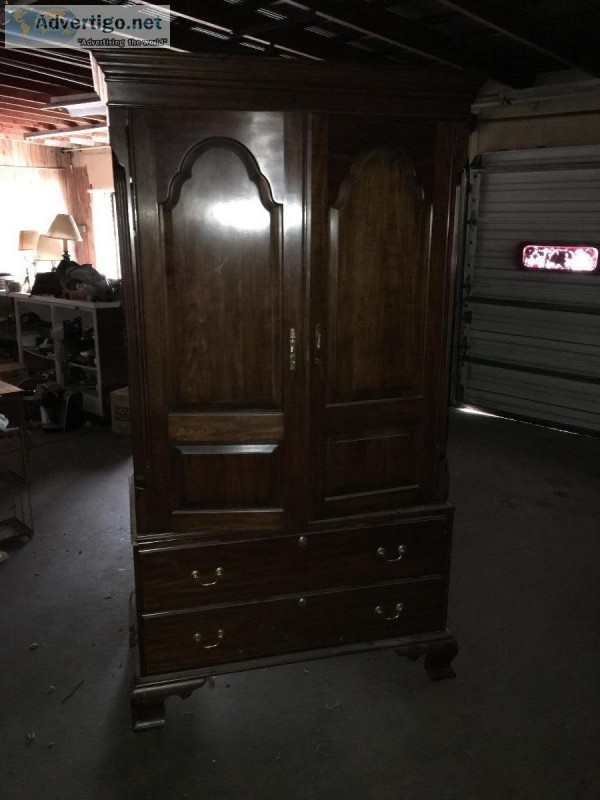Queen Anne entertainment center