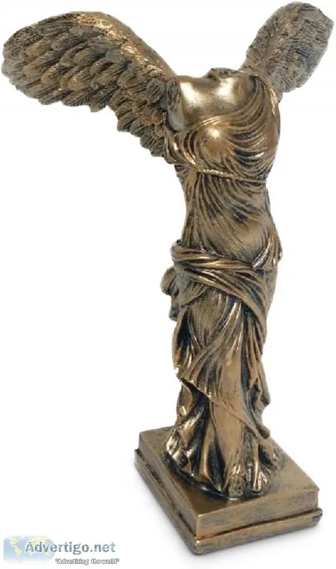 Baroque Royal Winged Victory of Samothrace Statue Nike Greek God