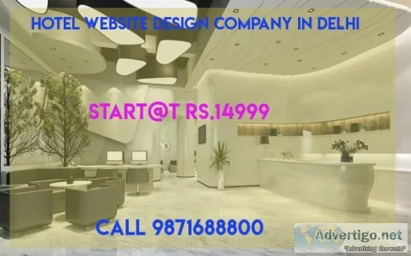 hotel website design company in India