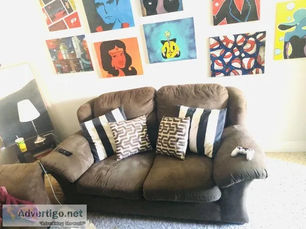 Couches with ottoman
