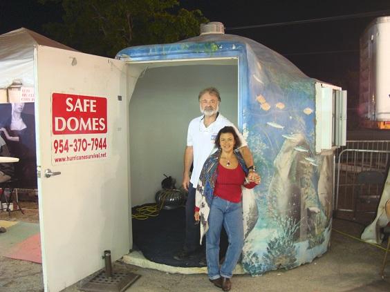 Bunker backyard garden sheds