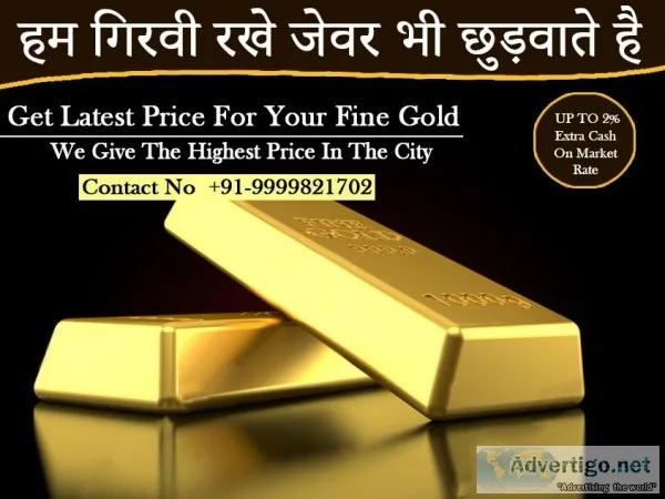 Gold Buyer In Sikanderpur Gurgoan  Sell Gold For Cash Online