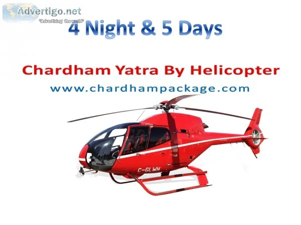 Char Dham Yatra By helicopter