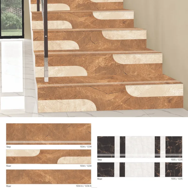 STEP RISER (Stair Tile) Top Tiles Manufacturer and Dealers  Or C