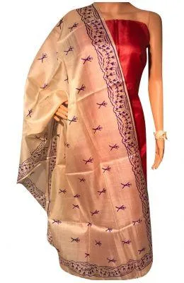Buy Hand and Block Printed Dupatta Online  Luxurionworld