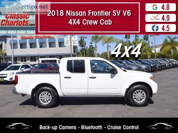 Used 2018 Nissan Frontier SV 4X4 Crew Cab for Sale in San Diego 