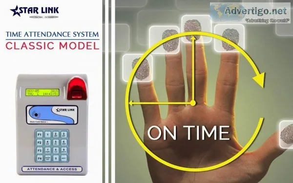 Classic Modal Time Attendance Machine by Star Link