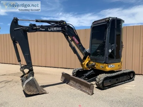 2006 JOHN DEERE 35D MINI HYDRAULIC EXCAVATOR 32701202
