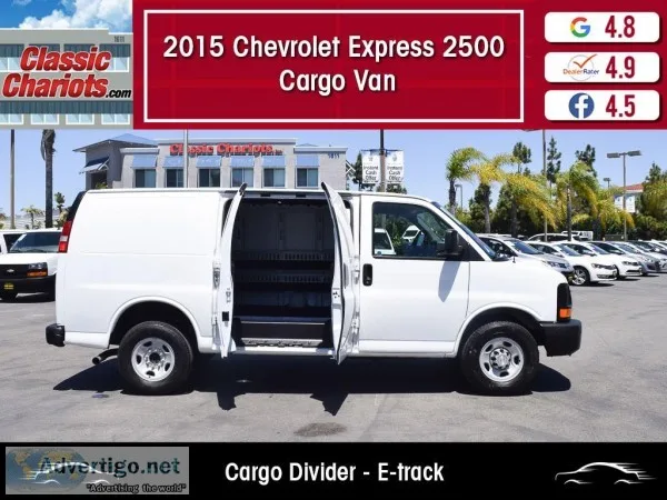 Used 2015 Chevrolet Express 2500 Cargo Van for Sale in San Diego