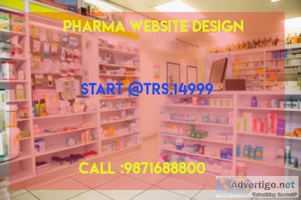 Pharma Website Design Company