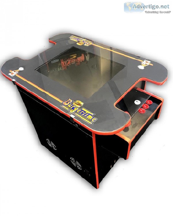 60 in 1 Classic Arcade Cocktail Table Burgertime Themed