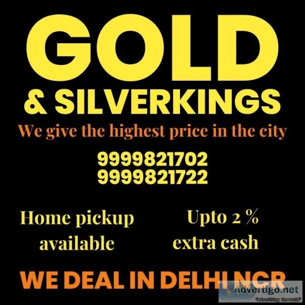 Silver for cash in gurgaon