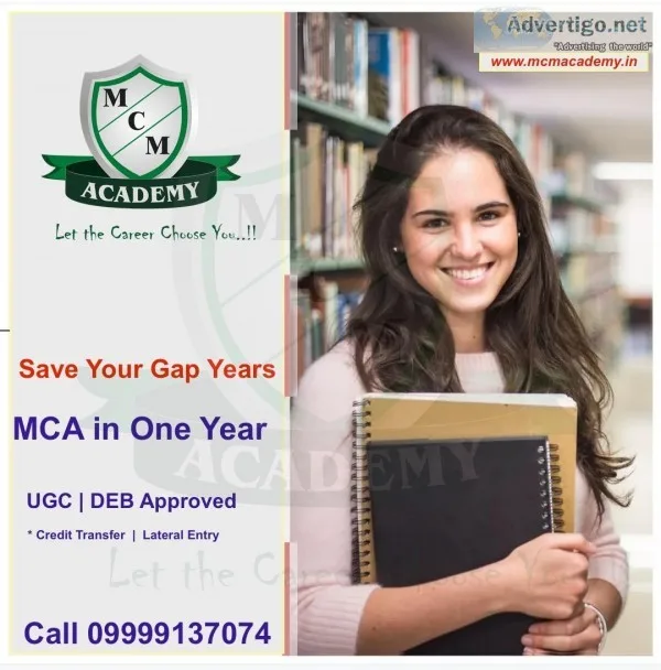 MCA Degree in One Year  Fast Track Online MCA Courses India - MC