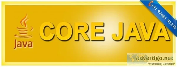 ONLINE CORE JAVA TRAINING COURSE INSTITUTES IN AMEERPET HYDERABA