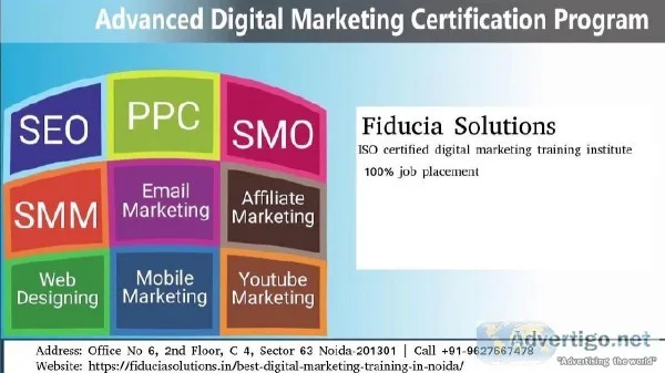 Fiducia Solutions The Most Reliable Digital Marketing Training I