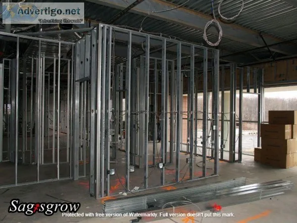 Metal and woods framing