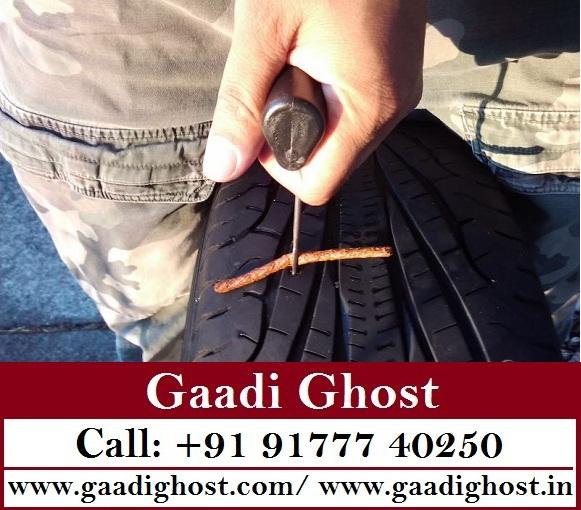 Doorstep Tyre Puncture Service in Kondapur Hyderabad