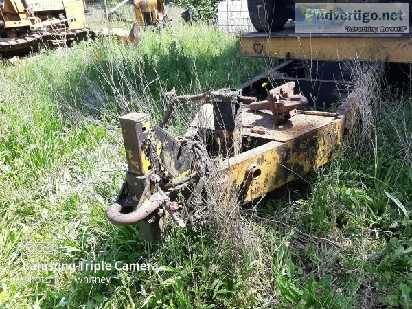 1967 Miller HD Equiptment tilt trailer