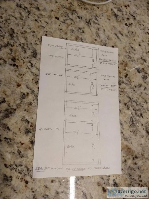 Anderson 200 series replacement sashes