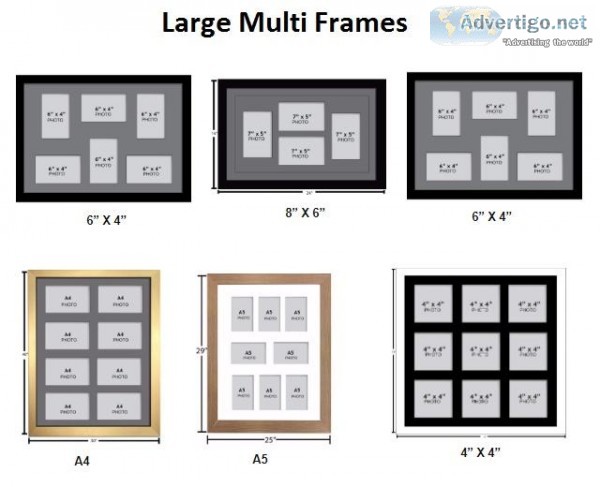 Multi Aperture Picture Frame