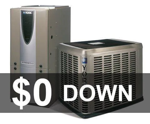 Rent to Own High Efficiency Air Conditioner  Furnace