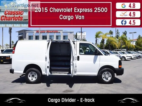 Used 2015 Chevrolet Express 2500 Cargo Van for Sale in San Diego