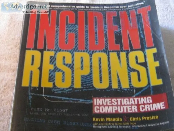 INCIDENT RESPONSE &ndash INVESTIGATING COMPUTER CRIME