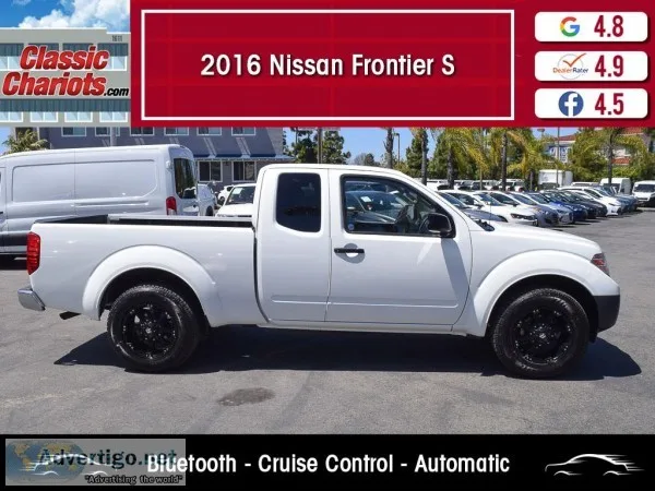 Used 2016 Nissan Frontier S for Sale in San Diego - 21409
