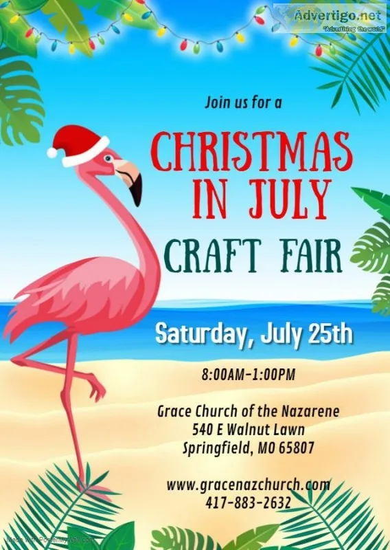 Community Craft Fair- July 25th