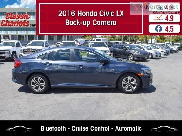 Used 2016 Honda Civic LX for Sale in San Diego - 21384