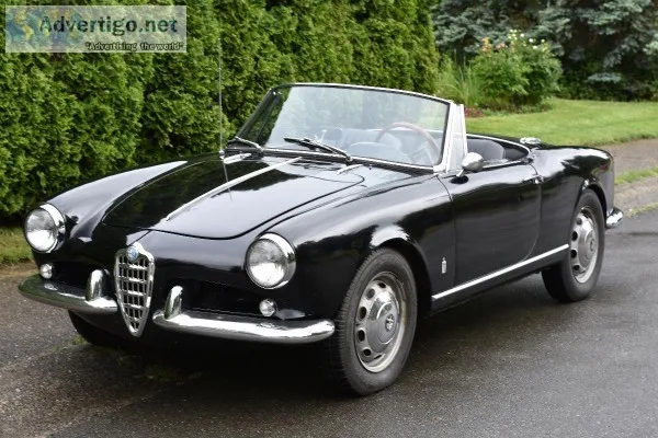23341 1962 Alfa Romeo Giulietta Spider